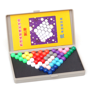包邮 成人儿童益智玩具新思维智慧珠拼模型金字塔智力魔珠游戏
