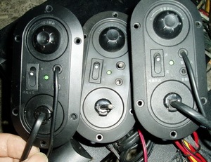 原装漫步者r101v x120声迈x100v低音炮拆机功放板电路板线路板