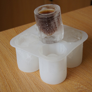 硅胶冰杯 创意子弹头大冰格制冰格 硅胶制冰模具 雪糕模具 包邮