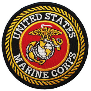 美国海军陆战队臂章(精致版/臂章/布贴/衣贴/绣标/标贴