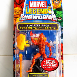 75寸漫画英雄神奇四侠火人罕有toybiz现货