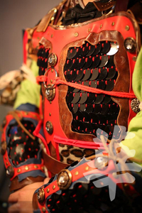 【华夏节奏】大宋小札鱼鳞甲 黑漆鱼鳞甲 盔甲 铠甲 甲胄 戎装