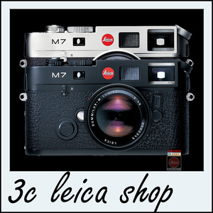 Leica/徕卡M7 0.72 胶片旁轴相机 全机械 M7 全新 大陆行货 黑银