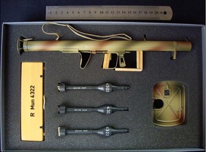 1:6兵人选配件solder story二战德军rpzb54反坦克火箭筒金属模型