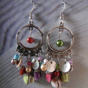 新疆旅游纪念品少数民族特色歌舞表演首饰大耳环