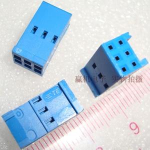 281839-3 TYCO/AMP/TE连接器 HE14 2X3 6PIN 原装进口