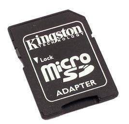 金士顿TF卡套 Micro SD TF转SD适配器手机内存卡转接卡套卡座
