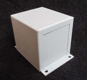 仿西电变压器铁罩牛罩(折叠)灰色 可装下ei66铁心变压器一只