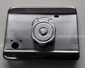 华睿,亮视品牌静音锁刷卡锁配件,单头锁面盖,双头更换成单头