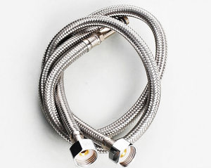 包邮不锈钢丝编织软管 水龙头麻管 防腐 防爆 防裂 包用10年