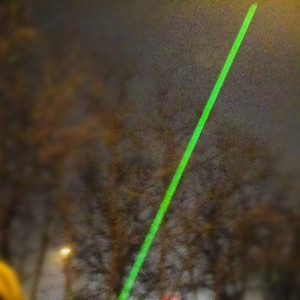 绿光激光手电筒 100mW绿色粗光束激光炮 激光炫目器