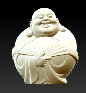 圆雕图佛弥勒佛