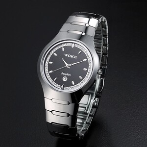 正品 握刻手表woke 韩版时尚 钨钢石英表 情侣腕表815  防水