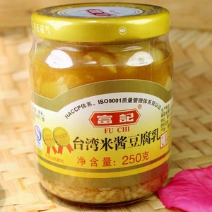 富记 台湾豆腐乳 下饭腐乳 台湾贡腐 罐装250克
