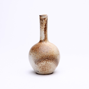 中央美院艺术家柴烧手工拉坯陶瓷花器花瓶生日礼品家庭小装饰