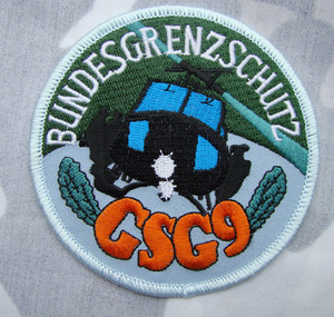 刺绣臂章 德国gsg9特种队 风衣夹克配章胸章