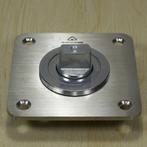 台湾黄金屋进口超重型250kg304不锈钢天地轴上下非自动偏心地铰链