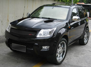 碳纤维材质长城哈弗h3改装无标中网