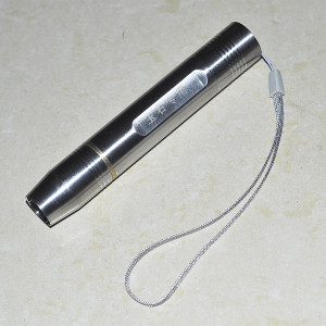 不锈钢高穿透力 翡翠玉器照玉石鉴定专用强光手电筒充电