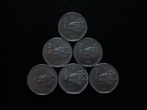 外国硬币,美洲,墨西哥5比索,(198x年)(5元一枚)