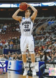 NBA 公牛队 Bull 吉默.弗雷戴特 Jimmer Fredette 签名 照片 #1