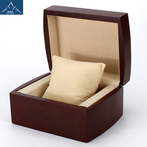 送礼实木手表盒子 高档古朴装石英表盒 首饰品翡翠手镯盒子定做