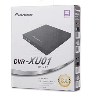 先锋（Pioneer）DVR-XU01C 超薄外置DVD刻录机  黑/白