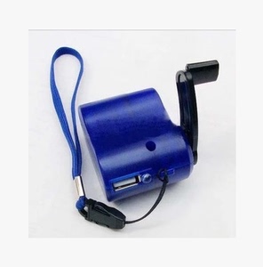 配一拖十数据线手摇USB应急充电器手摇充电器手机通用 移动电源
