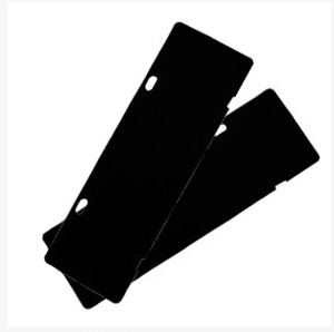 汽车牌照垫片 专用防震垫 车牌架隔音防划垫 防刮车漆垫减震垫