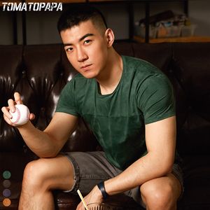 圆领潮男t恤舒适