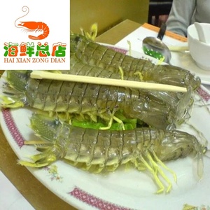 北京闪送鲜活进口泰国皮皮虾富贵虾濑尿虾海虾4两左右一只