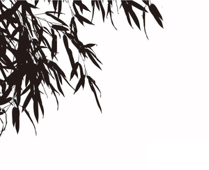 墨竹矢量图,硅藻泥字画墙贴,竹子矢量图,客厅,卧室电视背景墙