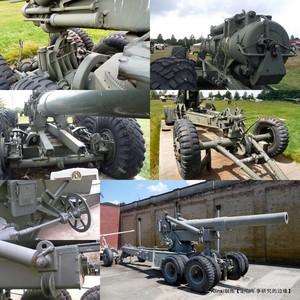 160207全彩武器细节图片 美国二战203mm榴弹炮 howitzer m1/m115