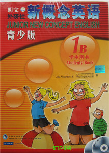 新概念英语青少版1b学生用书studentsbook赠1张mp31张dvd