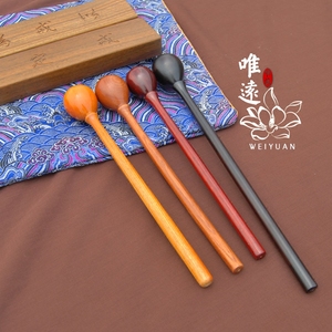 木鱼棒实木雕刻宗教用品佛事梵呗乐器台湾佛具法器配件木鱼槌头