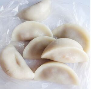 延边特产朝鲜族手工泡菜饺 饺子形状打糕糯米辣白菜3份包邮