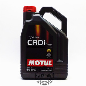 法国摩特MOTUL CRDI 5W-40 4L 全合成柴油汽车专用润滑机油