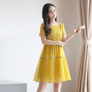 2018新款女装 明星同款衣服衣橱时尚春装安迪2017品牌夏装连衣裙