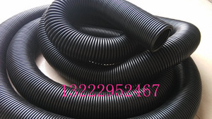 PVC黑色钢丝弹簧管伸缩管32MM/38MM/50MM/35MM/70MM/机床钢丝吸尘