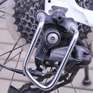 自行车后拨变速保护器 美利达giant山地车公路折叠小轮 骑行配件