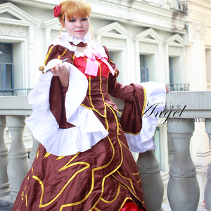 [h8177] 海猫鸣泣之时黄金の魔女贝阿朵莉切cosplay