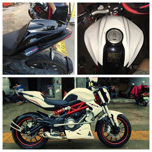 小黄龙tnt300 302改装油箱加宽导流罩宽体油箱发动机下导流大包围