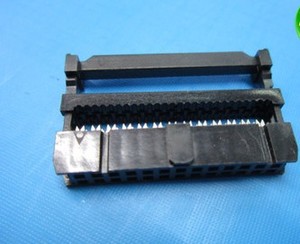 压排线插头FC-(6-64P) DC3牛角插座扁平电缆连接器2.54mm接插件