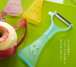 日本进口ECHO 削皮器水果厨房削皮刀不锈钢果蔬削皮器去皮器刨子