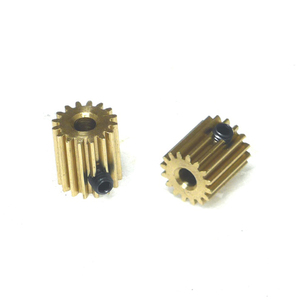 铜全齿0.5m12齿至40齿0.5模A质小模数电机传动齿轮【长度10毫米