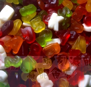 【低卡零食】饱腹代餐 德国进口trolli橡皮糖qq糖 多彩字母50g