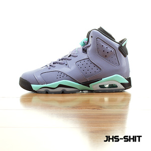 吉祥寺球鞋 nike air jordan 6 aj6 灰绿 gs 女鞋 543390-508