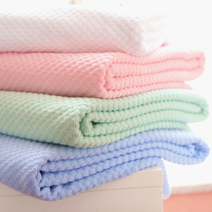 纯棉 毛巾料 加大 浴巾 毛巾被空调被盖毯午睡毯 休闲毯子 大浴巾