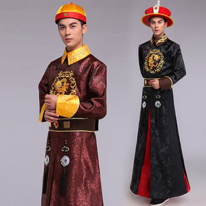 2018新款清朝阿哥服装古代宫廷太子演出服亲王服装贝勒爷王爷服饰
