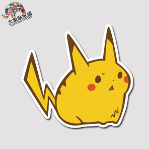 神奇宝贝贴纸口袋妖怪皮卡丘贴纸可爱贴纸行李箱贴纸防水贴纸61